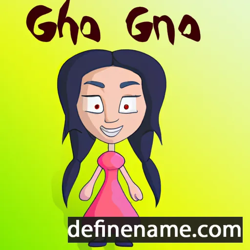 Ghina cartoon