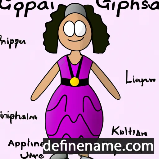 Ghjasippina cartoon