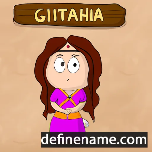 Ghjuditta cartoon