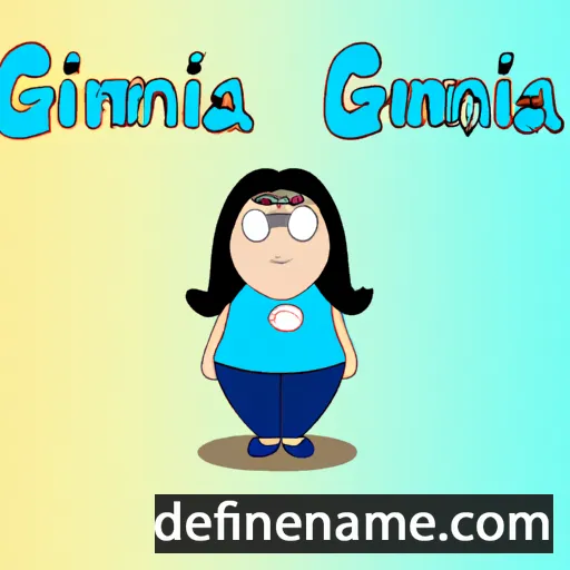 Giacumina cartoon