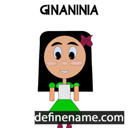 Gianinna cartoon