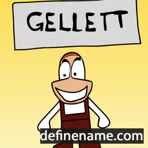 Gietel cartoon