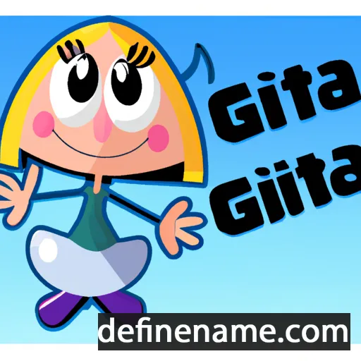 Gigetta cartoon