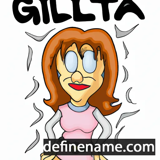 Giletta cartoon