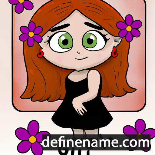 cartoon of the name Gilia