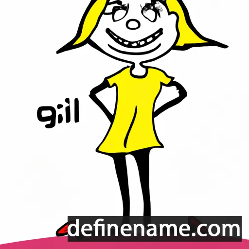 cartoon of the name Gilli