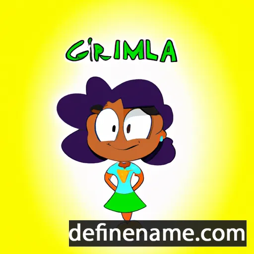 Gilmara cartoon