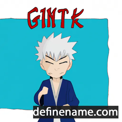 Gintoki cartoon