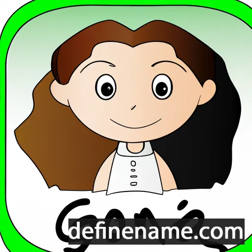 Gionna cartoon