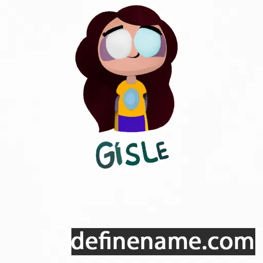 Gísley cartoon