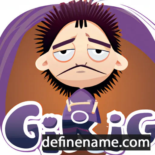 cartoon of the name Giri