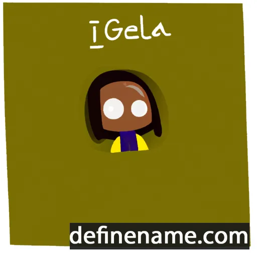 Gisèla cartoon