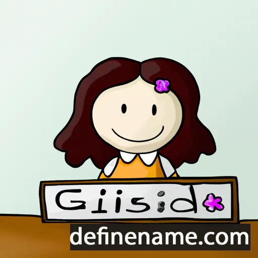 Gisilda cartoon