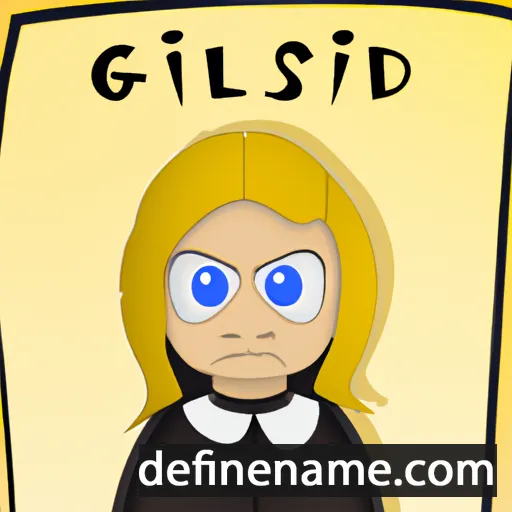 Gislinde cartoon