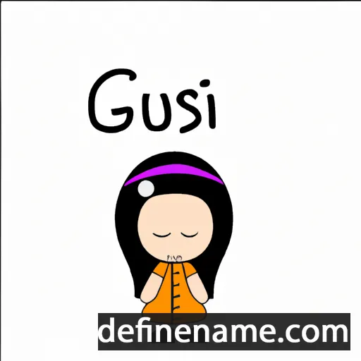 Gisou cartoon