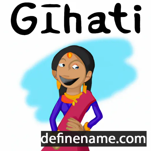 Gitanjali cartoon