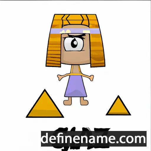 Giza cartoon