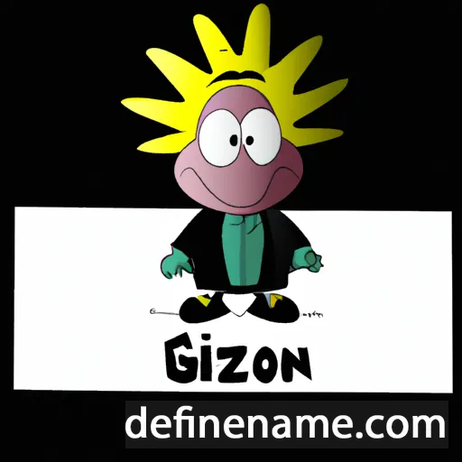 Gizon cartoon