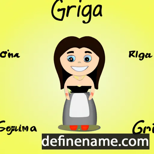 Gjeorgjina cartoon