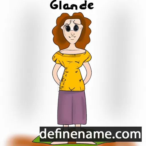 Gladene cartoon