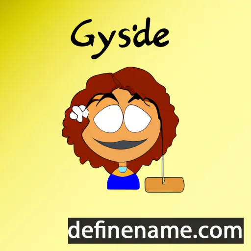 Gladysse cartoon