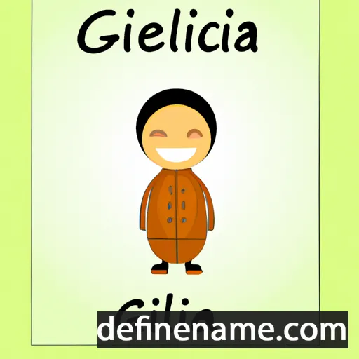 Gliceria cartoon