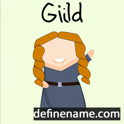 Glóði cartoon