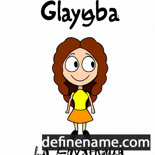 Glyceria cartoon