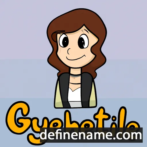 Glynette cartoon