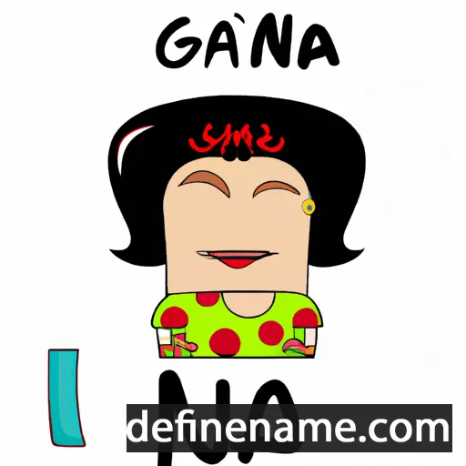 Gná cartoon