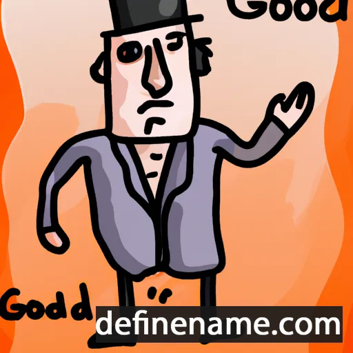 Godot cartoon