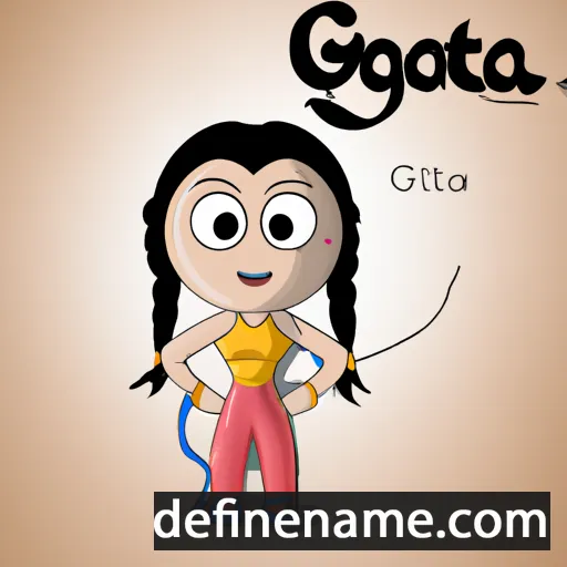 Gogita cartoon