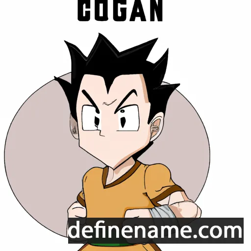 Gohan cartoon