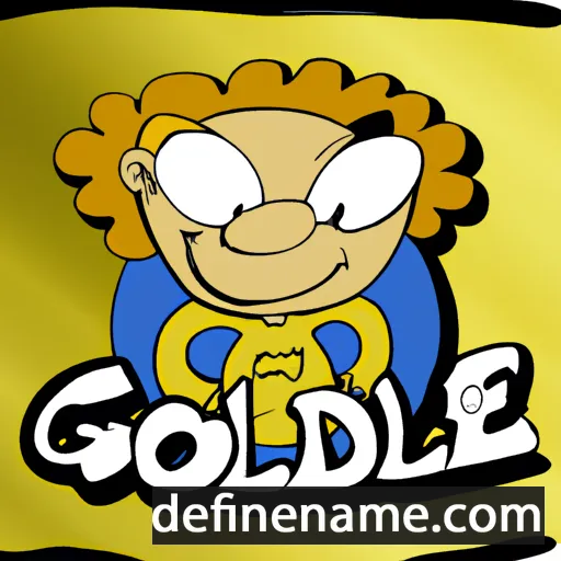 Goldee cartoon