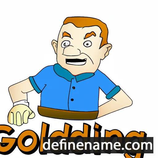 Golding cartoon