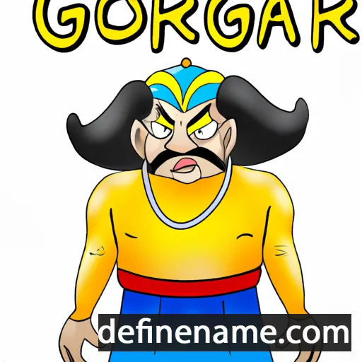 Golrang cartoon