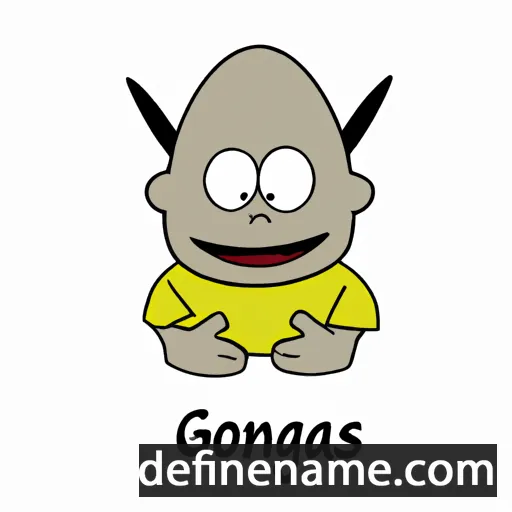 Gongas cartoon