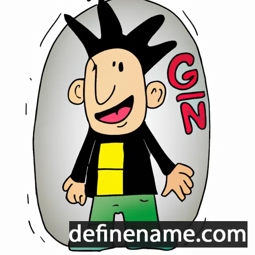 Goni cartoon