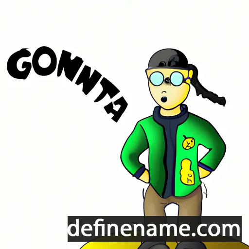 Gonta cartoon