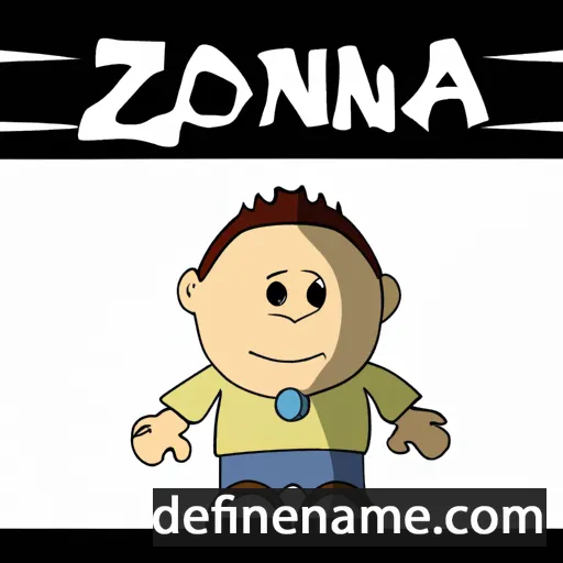 Gonza cartoon