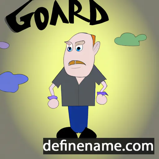 cartoon of the name Gordan