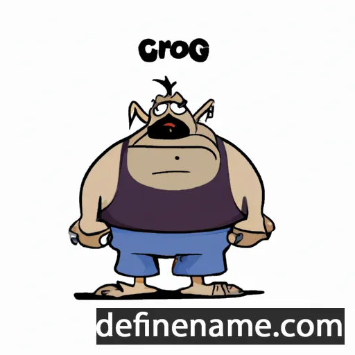 Gorgo cartoon