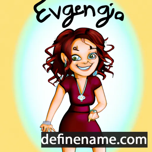 Evgeniya cartoon