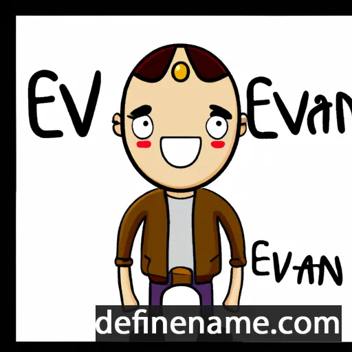 Evhen cartoon