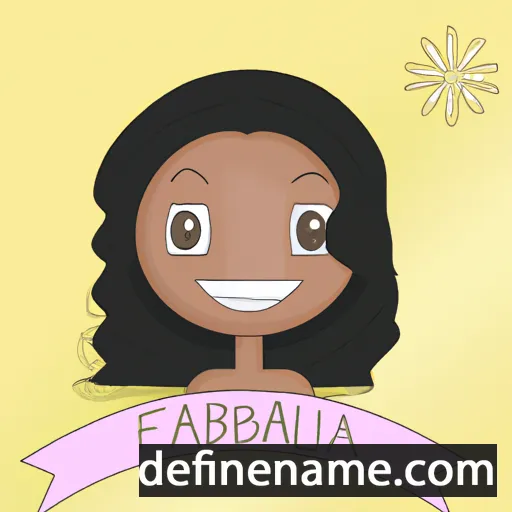 Fabiana cartoon