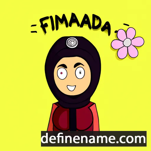 Fahmida cartoon