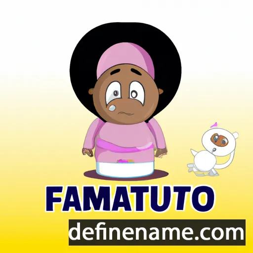 Fatimatou cartoon