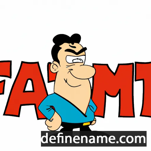 Fatmir cartoon