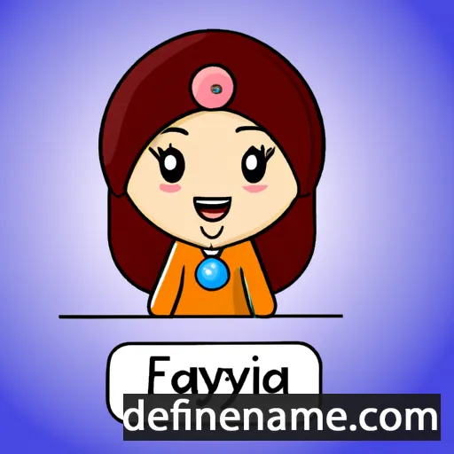 Fawziyya cartoon