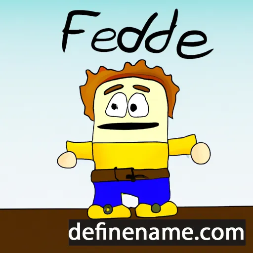 Fedde cartoon